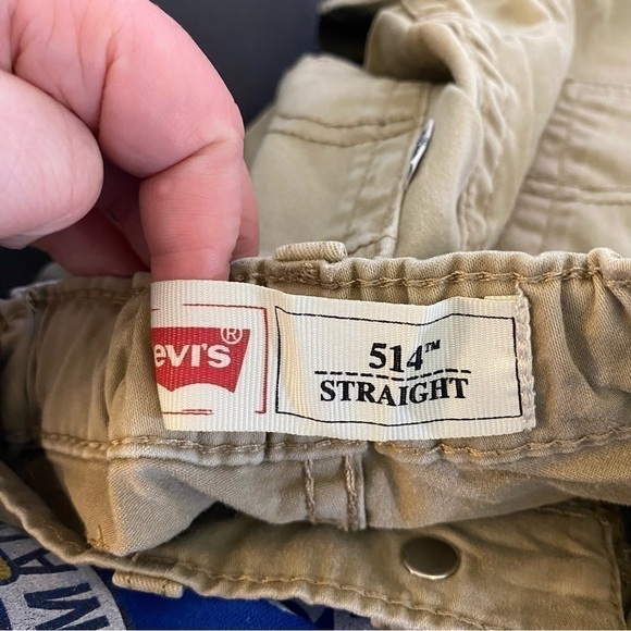 Levi’s 514 Straight Pant Khaki Beige 8 Regular - Picture 5 of 6